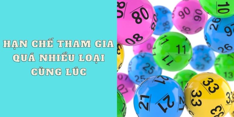 Hạn chế tham gia quá nhiều loại cùng lúc vì sẽ không mang lại hiệu quả